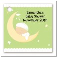 Over The Moon - Personalized Baby Shower Card Stock Favor Tags thumbnail