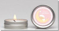 Over The Moon Girl - Baby Shower Candle Favors