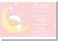 Over The Moon Girl - Baby Shower Invitations thumbnail