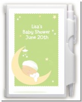 Over The Moon - Baby Shower Personalized Notebook Favor