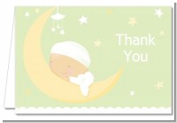 Over The Moon - Baby Shower Thank You Cards