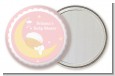 Over The Moon Girl - Personalized Baby Shower Pocket Mirror Favors thumbnail