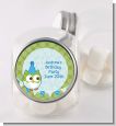 Owl Birthday Boy - Personalized Birthday Party Candy Jar thumbnail