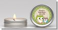 Owl - Look Whooo's Having A Baby - Baby Shower Candle Favors thumbnail