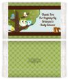 Owl - Look Whooo's Having A Boy - Personalized Popcorn Wrapper Baby Shower Favors thumbnail