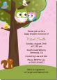 Owl - Look Whooo's Having A Girl - Baby Shower Invitations thumbnail