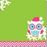 Winter Owl Christmas Theme