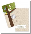 Owl - Look Whooo's Having A Baby - Baby Shower Scratch Off Game Tickets thumbnail