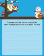 Owl - Winter Theme or Christmas - Baby Shower Notes of Advice thumbnail