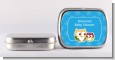 Owl - Winter Theme or Christmas - Personalized Baby Shower Mint Tins thumbnail