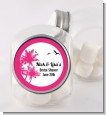 Palm Tree - Personalized Bridal Shower Candy Jar thumbnail