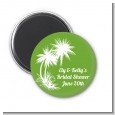 Palm Trees - Personalized Bridal Shower Magnet Favors thumbnail