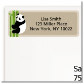 Panda - Baby Shower Return Address Labels Panda - Baby Shower Return Address Labels