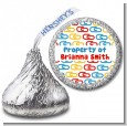 Paper Clips - Hershey Kiss School Sticker Labels thumbnail