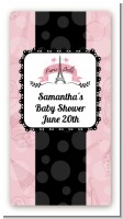 Paris BeBe - Custom Rectangle Baby Shower Sticker/Labels