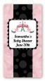 Paris BeBe - Custom Rectangle Baby Shower Sticker/Labels thumbnail
