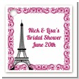 Paris - Personalized Bridal Shower Card Stock Favor Tags thumbnail