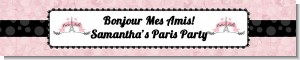 Paris BeBe - Personalized Baby Shower Banners