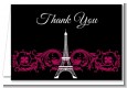 Paris - Bridal Shower Thank You Cards thumbnail