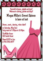 Party Dress | Sweet 16 - Birthday Party Invitations