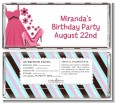 Party Dress | Sweet 16 - Personalized Birthday Party Candy Bar Wrappers thumbnail