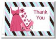 Party Dress | Sweet 16 - Birthday Party Thank You Cards thumbnail