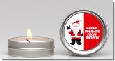 Peace Out Santa - Christmas Candle Favors