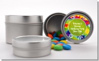 Peace Tie Dye - Custom Birthday Party Favor Tins