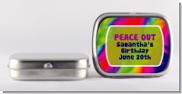 Peace Tie Dye - Personalized Birthday Party Mint Tins