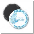 Peacock - Personalized Baby Shower Magnet Favors thumbnail