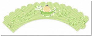 Sweet Pea Asian Boy - Baby Shower Cupcake Wrappers