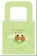 Twins Two Peas in a Pod African American Boy And Girl - Personalized Baby Shower Favor Boxes thumbnail