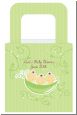 Triplets Three Peas in a Pod Asian Three Girls - Personalized Baby Shower Favor Boxes thumbnail