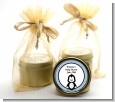 Penguin Blue - Baby Shower Gold Tin Candle Favors thumbnail