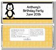 Penguin - Personalized Birthday Party Candy Bar Wrappers thumbnail