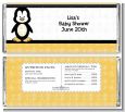 Penguin - Personalized Baby Shower Candy Bar Wrappers thumbnail