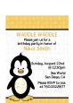 Penguin - Baby Shower Petite Invitations thumbnail