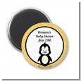 Penguin - Personalized Baby Shower Magnet Favors thumbnail