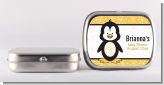 Penguin - Personalized Baby Shower Mint Tins