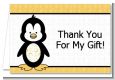 Penguin - Baby Shower Thank You Cards thumbnail