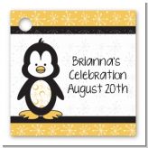 Penguin - Personalized Birthday Party Card Stock Favor Tags