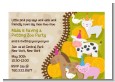 Petting Zoo - Birthday Party Petite Invitations thumbnail