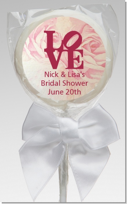 Philadelphia LOVE - Personalized Bridal Shower Lollipop Favors