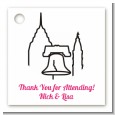 Philadelphia Skyline - Personalized Bridal Shower Card Stock Favor Tags thumbnail
