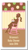 Pickles & Ice Cream - Custom Rectangle Baby Shower Sticker/Labels