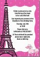 Pink Poodle in Paris - Birthday Party Invitations thumbnail