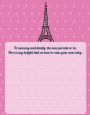 Pink Poodle in Paris - Baby Shower Notes of Advice thumbnail