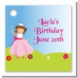 Princess Rolling Hills - Personalized Birthday Party Card Stock Favor Tags thumbnail