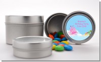 Pirate Ship Girl - Custom Birthday Party Favor Tins