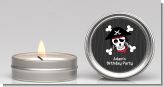 Pirate Skull - Birthday Party Candle Favors
